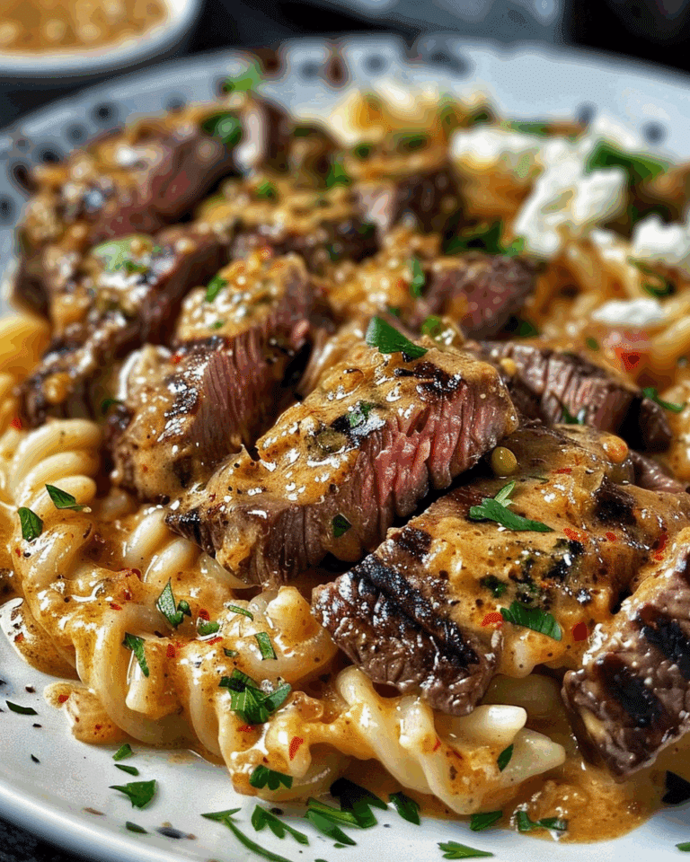 Creamy Paprika Steak Shells