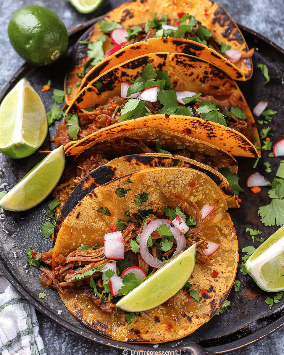 Crock Pot Birria Tacos