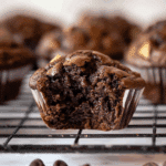 Double Chocolate Zucchini Muffins