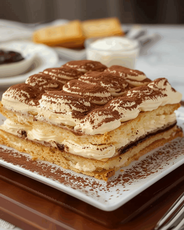 Easy Tiramisu Éclair Cake