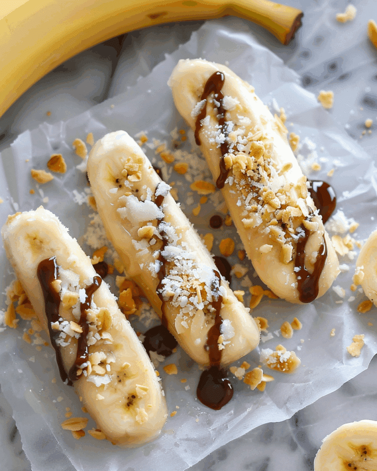 Frozen Banana Snacks