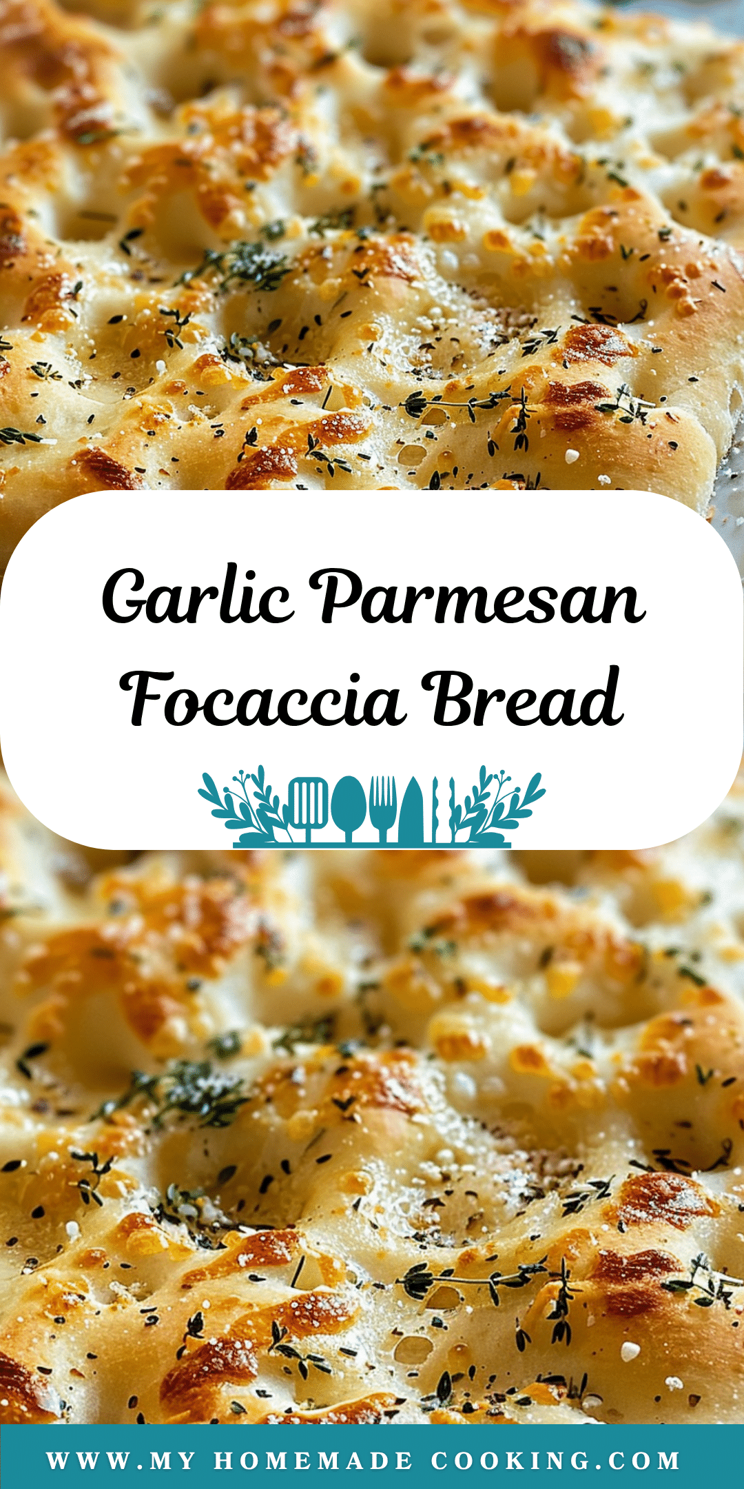 Garlic Parmesan Focaccia Bread | My Homemade Cooking Garlic Parmesan Focaccia Bread | My Homemade Cooking