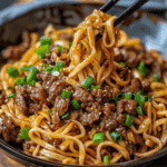 Garlic Beef Noodles