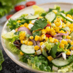 Golden Girl Salad With Sweet Corn Vinaigrette