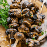 Grilled Mushroom Skewers