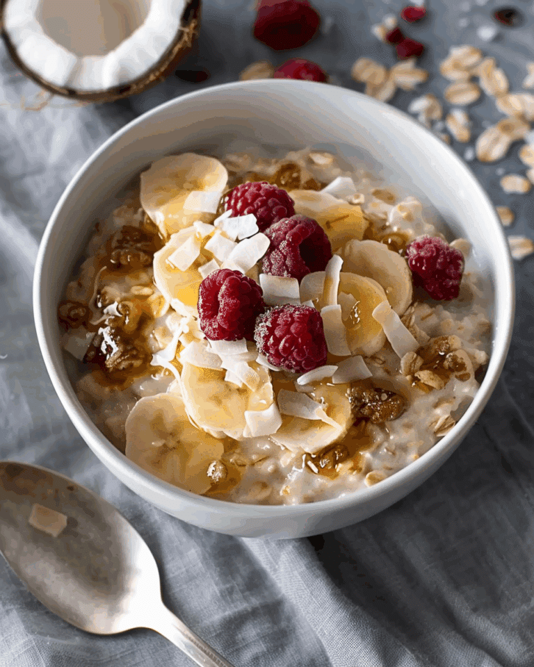Healthy Coconut Oatmeal