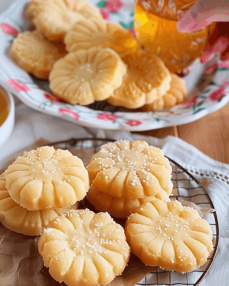 Heavenly Melt-In-Your-Mouth Tea Cookies