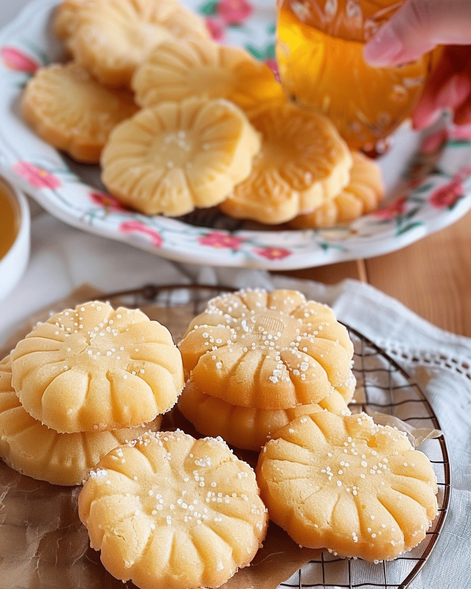 Heavenly Melt-In-Your-Mouth Tea Cookies