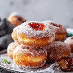 Homemade Jelly Filled Donuts