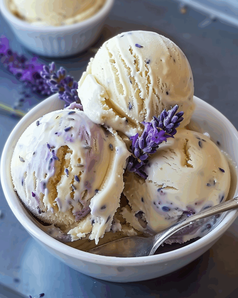Honey Lavender Ice Cream