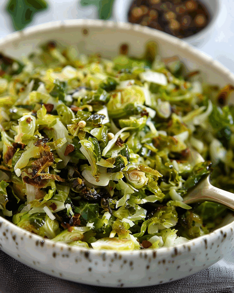 Keto Shredded Brussels Sprouts