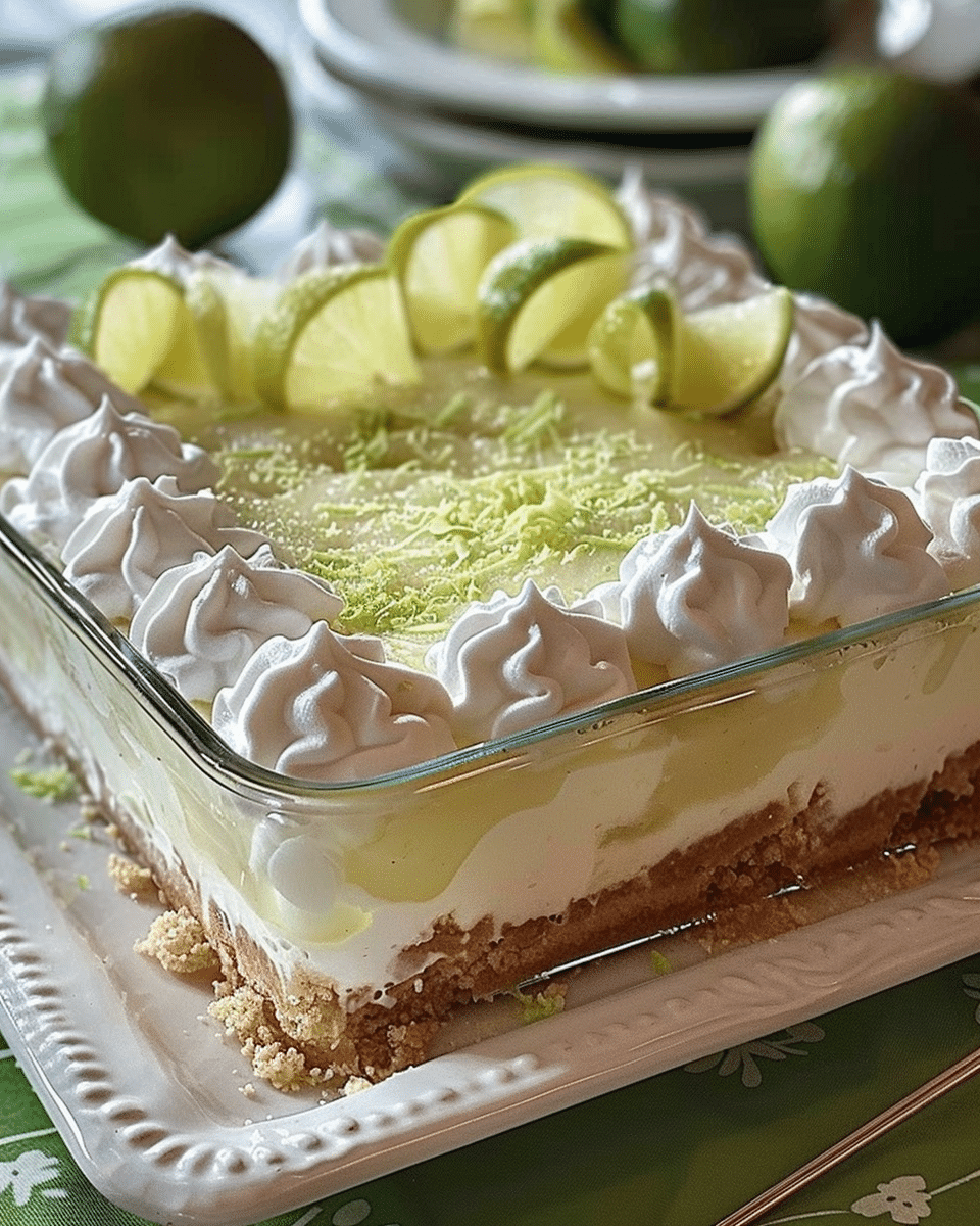 Key Lime Lush Dessert