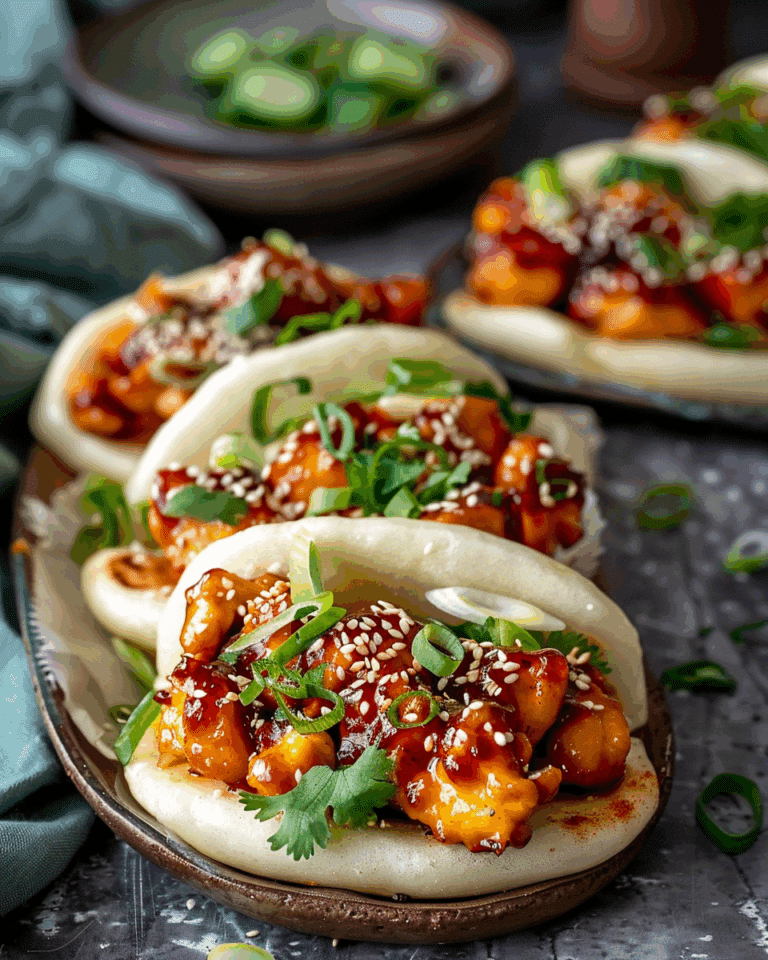 Korean Chicken Bao