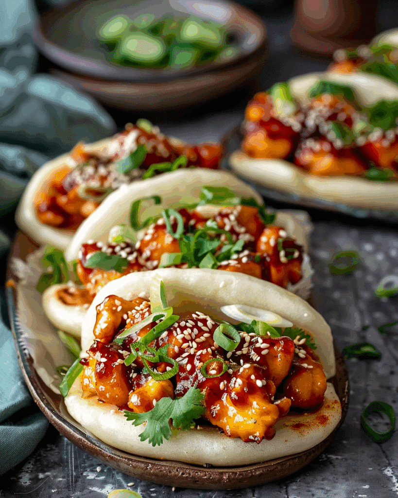 Korean Chicken Bao
