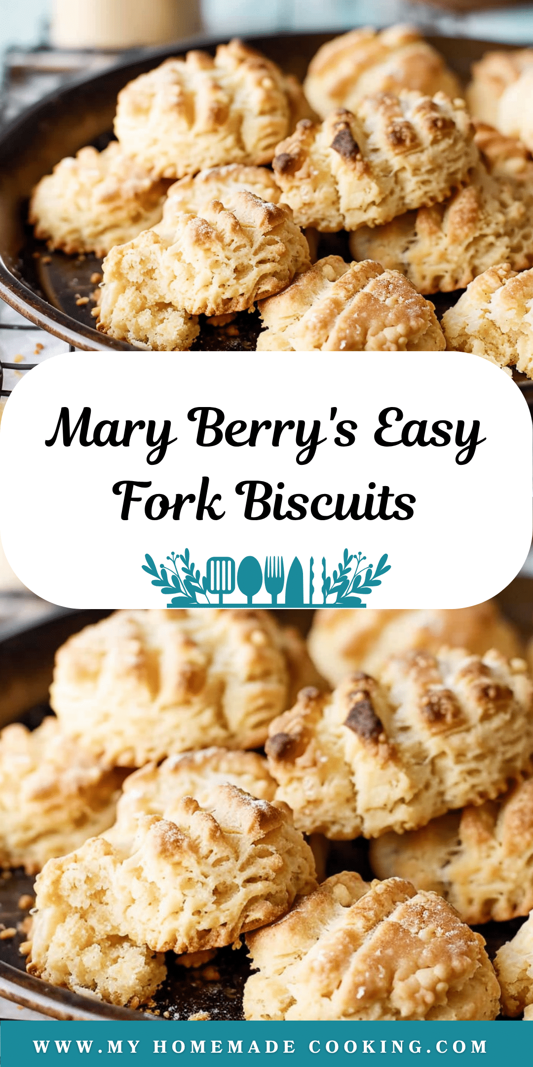 Mary Berry's Easy Fork Biscuits | My Homemade Cooking