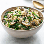 Spinach Mushroom Rice
