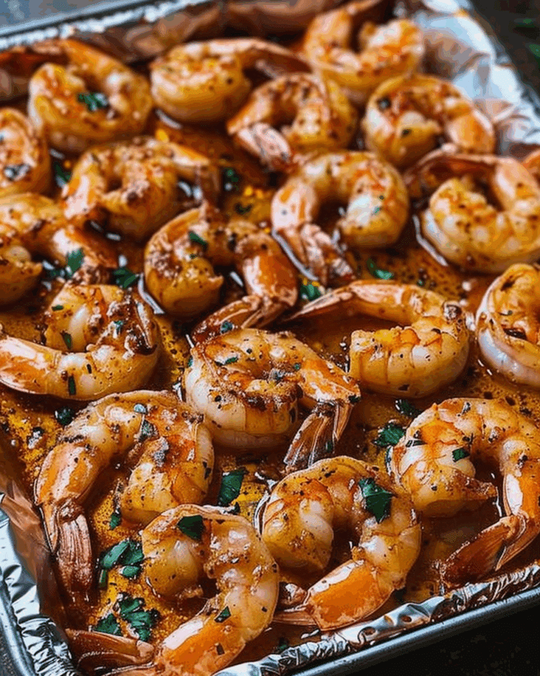 Oven-Baked Cajun Butter Shrimp