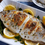 Oven Baked Fish with Herbs and Lemon