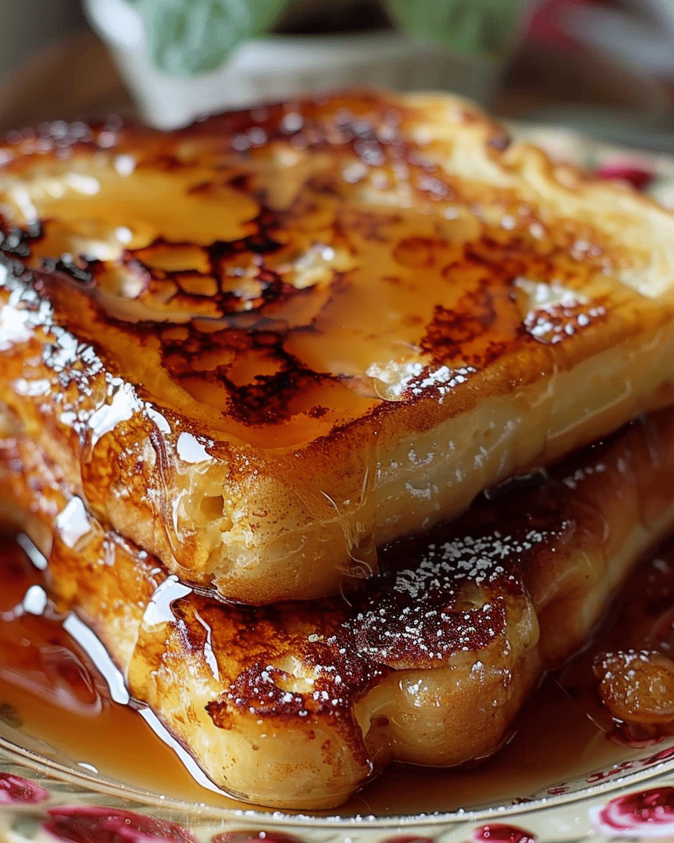 Overnight Crème Brûlée French Toast