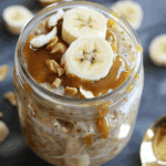 Peanut Butter Banana Overnight Oats