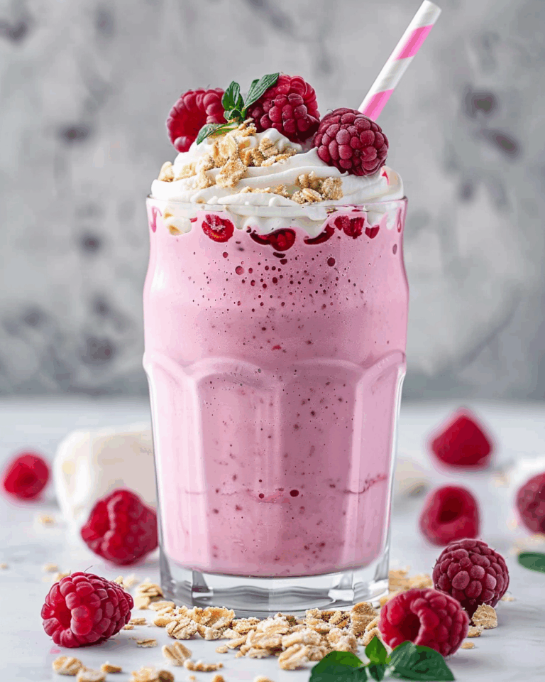 Raspberry Cheesecake Protein Shake