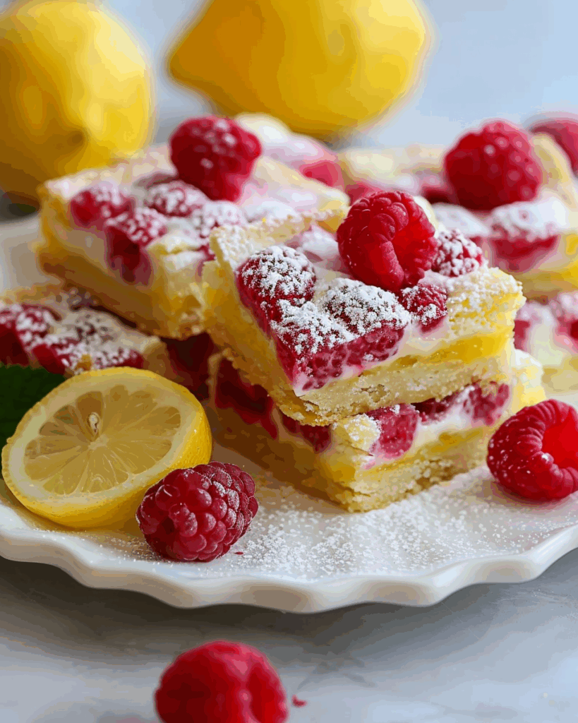 Raspberry Lemon Bars