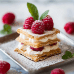 Raspberry Mille-Feuille Cookies