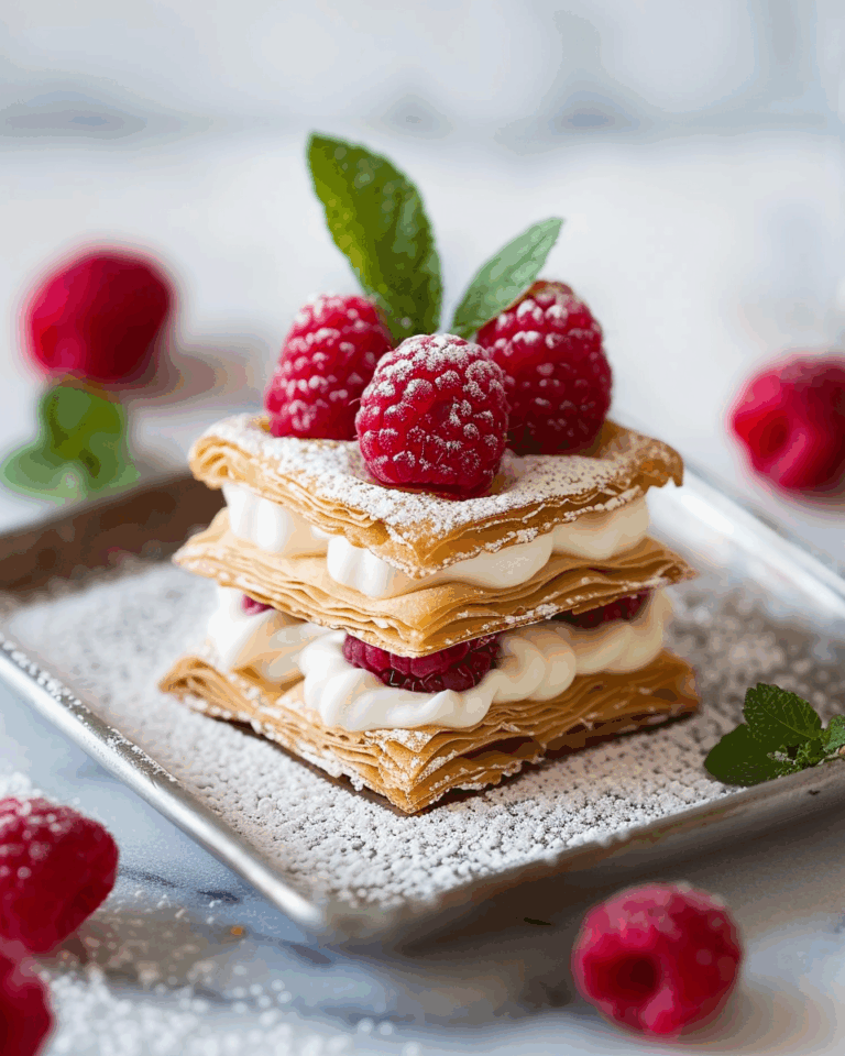 Raspberry Mille-Feuille Cookies