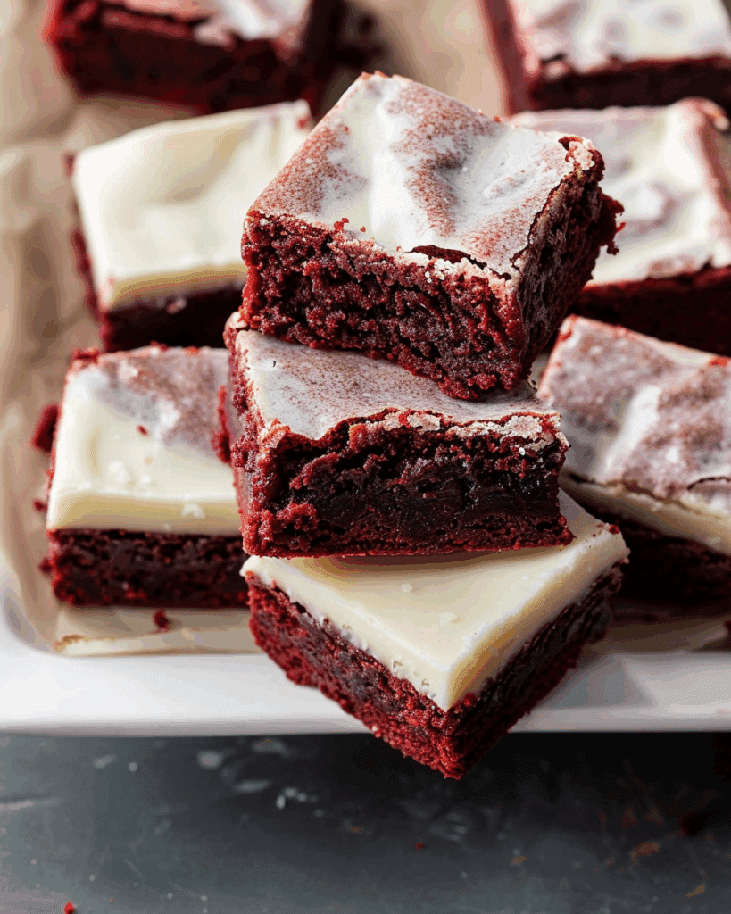 Red Velvet Brownies