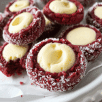 Red Velvet Cheesecake Thumbprints