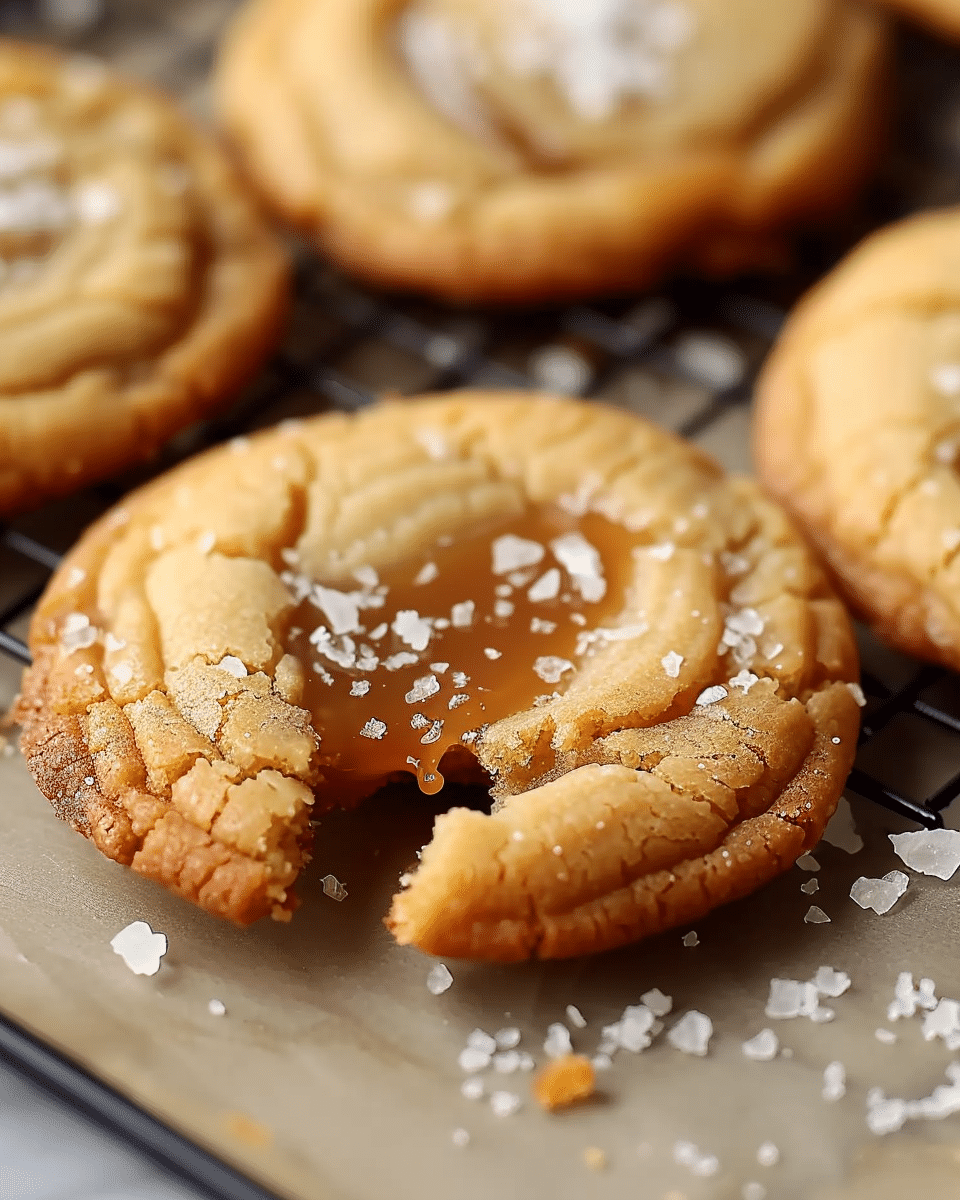 Salted Caramel Cookies