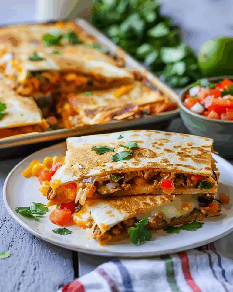 Sheet Pan Quesadillas