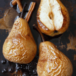 Simple Cinnamon Baked Pears