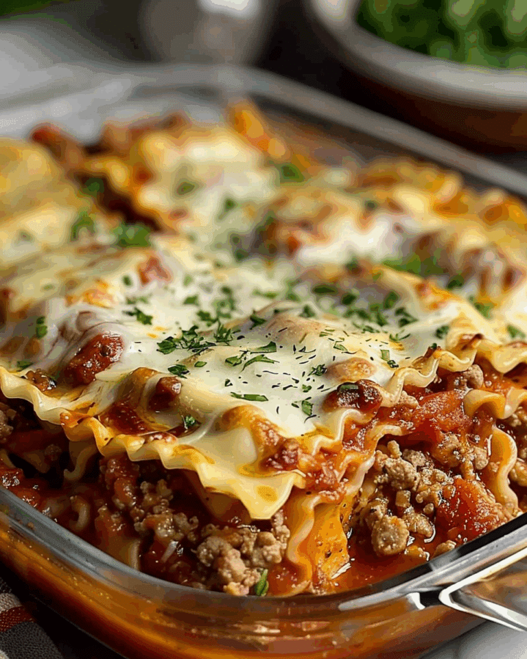 Slow Cooker Ravioli Lasagna