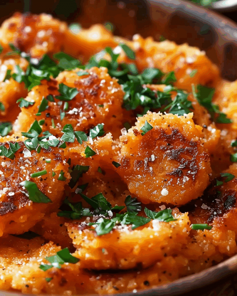 Crispy Smashed Carrots