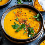 Spiced Carrot and Lentil Soup