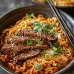 Spicy Steak Ramen Noodles