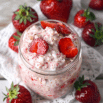 Strawberries and Cream Overnight Oats