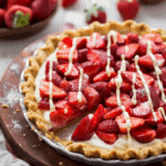 Strawberry White Chocolate Pie