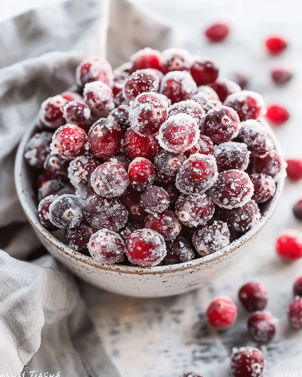 Sugared Cranberries
