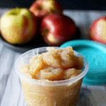 Super Easy Frozen Applesauce Snack for Kids
