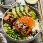 Teriyaki Salmon Bowl