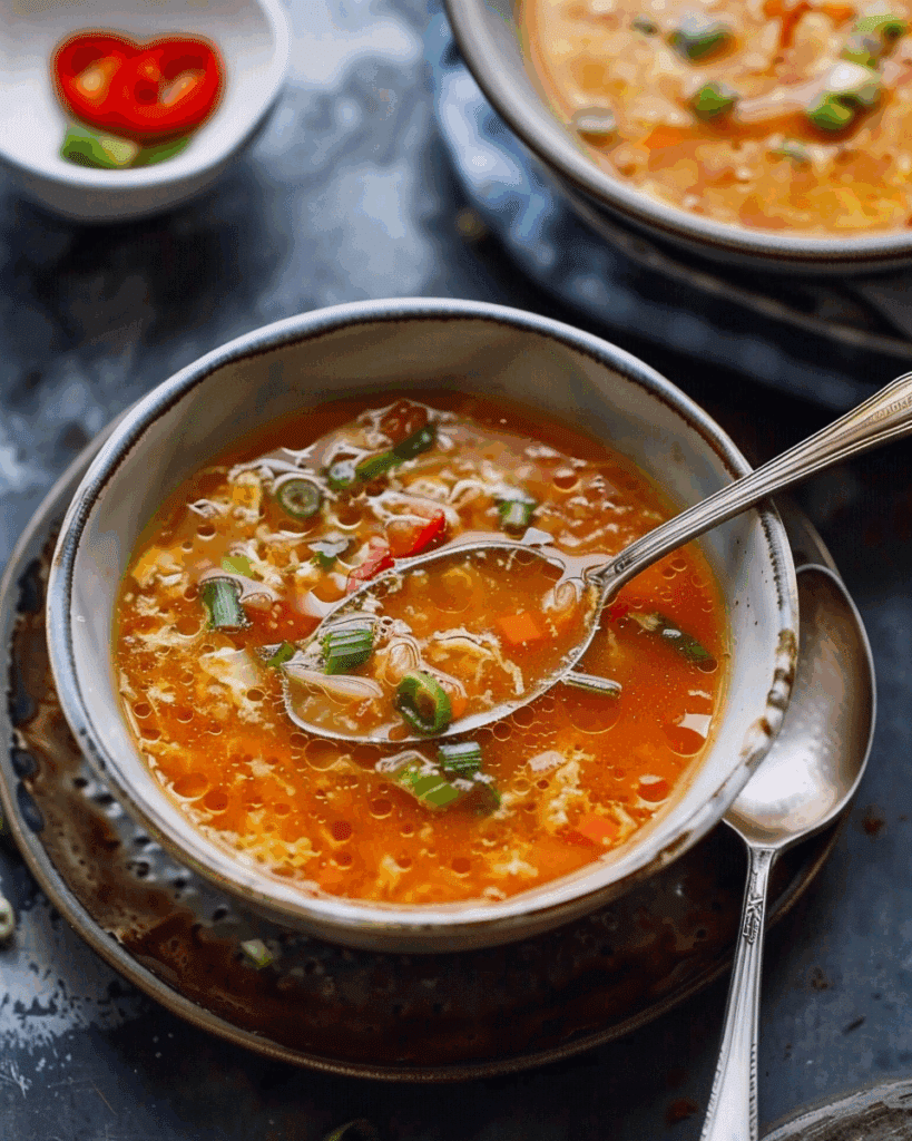 Tomato Egg Drop Soup