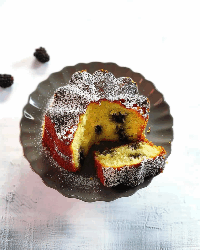Tri-flavoured Pound Cake