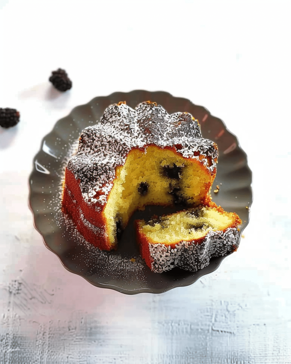 Tri-flavoured Pound Cake