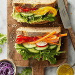 Veggie & Hummus Sandwich