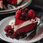 Velvety Red Cheesecake Delight