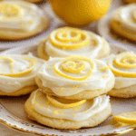 Zesty Lemon Frosted Cookies