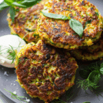 Zucchini Chickpea Fritters