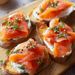 Smoked Salmon Crostini